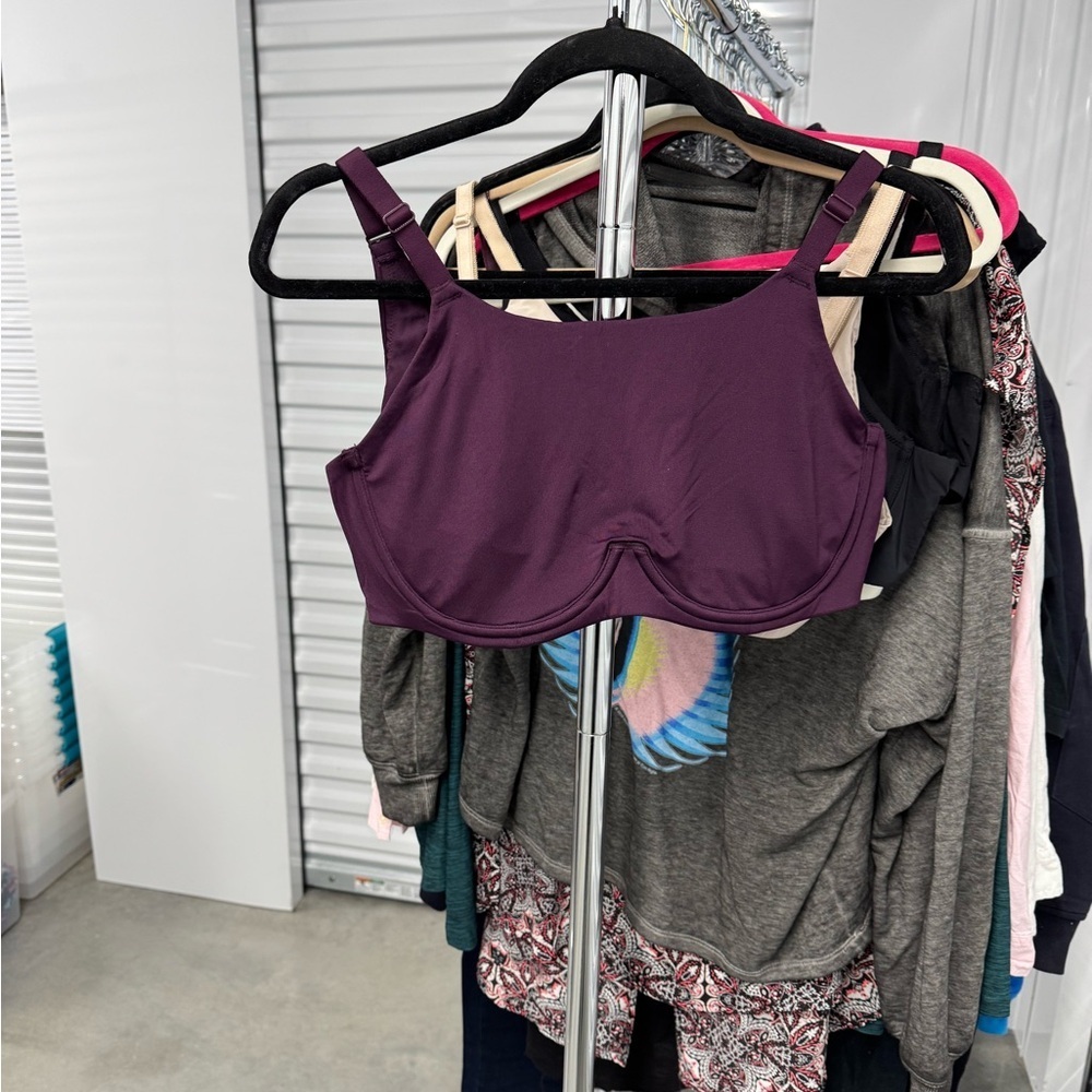 Lane Bryant | Cacique Underwire Bralette in Wine | size 42C/D
